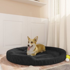 Black plush dog bed 110x90x23 cm by vidaXL, Beds for dogs - Ref: Foro24-171396, Price: 104,99 €, Discount: %