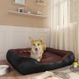 Black and brown synthetic leather dog bed 80x68x23 cm by vidaXL, Beds for dogs - Ref: Foro24-171241, Price: 40,00 €, Discount: %