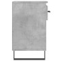 Shoe cabinet made of gray concrete plywood wood 102x36x60 cm by vidaXL, Shoe racks and shoe organizers - Ref: Foro24-831376, ...