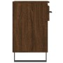 Schuhschrank aus braunem Eichensperrholz, 102 x 36 x 60 cm von vidaXL, Schuhregale und Schuhorganisatoren - Ref: Foro24-83137...