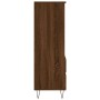 Aparador alto madera contrachapada roble marrón 40x36x110 cm de vidaXL, Aparadores - Ref: Foro24-831515, Precio: 64,55 €, Des...