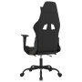 Silla gaming con reposapiés tela negro y naranja de vidaXL, Sillones para videojuegos - Ref: Foro24-3143727, Precio: 130,62 €...