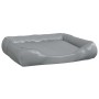 Cama para perros de cuero sintético gris claro 120x100x27 cm de vidaXL, Camas para perros - Ref: Foro24-171240, Precio: 62,18...