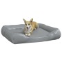 Cama para perros de cuero sintético gris claro 120x100x27 cm de vidaXL, Camas para perros - Ref: Foro24-171240, Precio: 62,18...