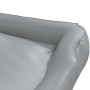 Cama para perros de cuero sintético gris claro 120x100x27 cm de vidaXL, Camas para perros - Ref: Foro24-171240, Precio: 62,18...