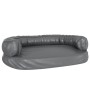 Cama para perros de espuma cuero sintético gris 88x65 cm de vidaXL, Camas para perros - Ref: Foro24-171318, Precio: 63,51 €, ...