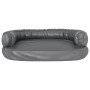 Cama para perros de espuma cuero sintético gris 88x65 cm de vidaXL, Camas para perros - Ref: Foro24-171318, Precio: 63,51 €, ...