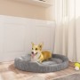 Cama para perros de felpa gris 70x55x23 cm de vidaXL, Camas para perros - Ref: Foro24-171388, Precio: 23,99 €, Descuento: %