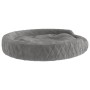 Cama para perros de felpa gris 70x55x23 cm de vidaXL, Camas para perros - Ref: Foro24-171388, Precio: 23,99 €, Descuento: %