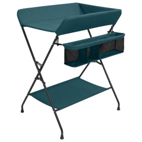 Green iron changing table by vidaXL, Baby changing tables - Ref: Foro24-10270, Price: 80,99 €, Discount: %