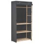 Grauer 3-stöckiger Kleiderschrank aus Stoff, 79 x 40 x 170 cm von vidaXL, Kleiderschränke - Ref: Foro24-248187, Preis: 93,69 ...