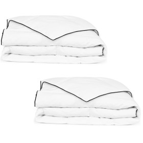 Winter down comforter 2 units 135x200 cm by vidaXL, Bedspreads and duvets - Ref: Foro24-132886, Price: 79,71 €, Discount: %