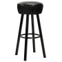 Kitchen stools 2 units black synthetic leather by vidaXL, Kitchen stools - Ref: Foro24-246730, Price: 136,99 €, Discount: %