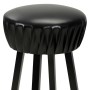 Kitchen stools 2 units black synthetic leather by vidaXL, Kitchen stools - Ref: Foro24-246730, Price: 136,99 €, Discount: %