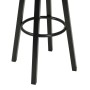 Kitchen stools 2 units black synthetic leather by vidaXL, Kitchen stools - Ref: Foro24-246730, Price: 136,99 €, Discount: %