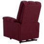 Sillón de masaje elevable tela rojo tinto de vidaXL, Sillones de masaje eléctricos - Ref: Foro24-321393, Precio: 393,66 €, De...