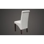 Sillas de comedor 2 unidades cuero sintético blanco de vidaXL, Sillas de comedor - Ref: Foro24-60624, Precio: 163,06 €, Descu...