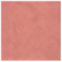 Wall panels 12 pcs pink velvet 30x30 cm 1.08 m² by vidaXL, Wall covering - Ref: Foro24-343810, Price: 42,14 €, Discount: %