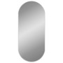 Silver oval wall mirror 100x45 cm by vidaXL, Mirrors - Ref: Foro24-348194, Price: 58,19 €, Discount: %