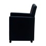 Dining chairs 2 units black synthetic leather by vidaXL, dining chairs - Ref: Foro24-60346, Price: 304,24 €, Discount: %