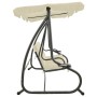 Garden Rocking Bench with Sand White Canopy by vidaXL, Garden rockers - Ref: Foro24-313337, Price: 249,04 €, Discount: %