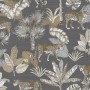 DUTCH WALLCOVERINGS Tapete mit Leopardenmuster in Grau und Beige von DUTCH WALLCOVERINGS, Bemaltes Papier - Ref: Foro24-43743...