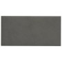 Paneles de pared 12 uds terciopelo gris oscuro 30x15 cm 0,54 m² de vidaXL, Recubrimiento de paredes - Ref: Foro24-343780, Pre...