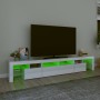 TV-Schrank mit strahlend weißen LED-Leuchten 230x36,5x40 cm von vidaXL, TV-Möbel - Ref: Foro24-3152790, Preis: 192,61 €, Raba...