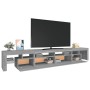 Mueble de TV con luces LED gris Sonoma 260x36,5x40 cm de vidaXL, Muebles TV - Ref: Foro24-3152784, Precio: 179,39 €, Descuent...