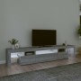 TV cabinet with LED lights Sonoma gray 215x36.5x40 cm by vidaXL, TV Furniture - Ref: Foro24-3152800, Price: 164,62 €, Discoun...