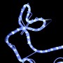 Christmas decoration for garden reindeer and sleigh 252 LEDs by vidaXL, Christmas lights - Ref: Foro24-329873, Price: 31,21 €...