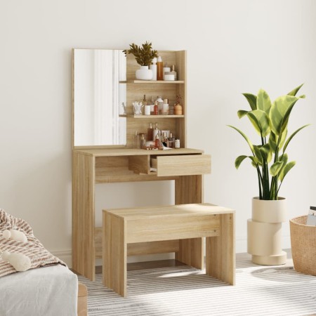 Sonoma oak dressing table set 74.5x40x141 cm by vidaXL, Bedroom Dressers - Ref: Foro24-3114141, Price: 95,00 €, Discount: %