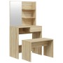 Sonoma oak dressing table set 74.5x40x141 cm by vidaXL, Bedroom Dressers - Ref: Foro24-3114141, Price: 95,00 €, Discount: %