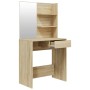 Sonoma oak dressing table set 74.5x40x141 cm by vidaXL, Bedroom Dressers - Ref: Foro24-3114141, Price: 95,00 €, Discount: %