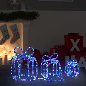 Cajas de regalo adorno navideño 180 LED interior y exterior de vidaXL, Luces de Navidad - Ref: Foro24-329828, Precio: 48,97 €...