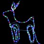 Christmas reindeer and sleigh garden decoration 576 LEDs by vidaXL, Christmas lights - Ref: Foro24-329813, Price: 61,00 €, Di...