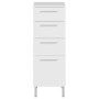 Germania Armario de baño GW-Arvada 35x30x86 cm blanco de Germania, Tocadores de baño - Ref: Foro24-438423, Precio: 264,99 €, ...