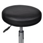 Black office stool by vidaXL, Office chairs - Ref: Foro24-240471, Price: 54,89 €, Discount: %