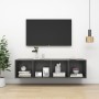 Mueble TV pared madera contrachapada gris 37x37x142,5 cm de vidaXL, Muebles TV - Ref: Foro24-805491, Precio: 53,20 €, Descuen...