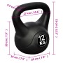 Kettlebell-Gewicht 12 kg von vidaXL, freies Gewicht - Ref: Foro24-90392, Preis: 43,95 €, Rabatt: %