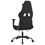 Silla gaming con reposapiés tela negro y azul de vidaXL, Sillones para videojuegos - Ref: Foro24-3143729, Precio: 135,87 €, D...