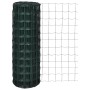 Set de euro valla acero verde 25x1,2 m de vidaXL, Paneles de vallas - Ref: Foro24-140592, Precio: 91,75 €, Descuento: %