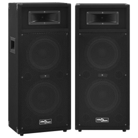 Passive HiFi Professional Stage Speakers 2 pcs 1000W Black by vidaXL, Speakers - Ref: Foro24-70102, Price: 196,99 €, Discount: %