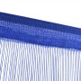 Fringe curtains 2 pieces 140x250 cm blue by vidaXL, Curtains and curtains - Ref: Foro24-132407, Price: 22,00 €, Discount: %