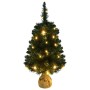 Artificial Christmas tree with support and green PVC LEDs 90 cm by vidaXL, Christmas trees - Ref: Foro24-332849, Price: 28,63...