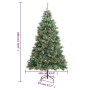 Künstlicher Weihnachtsbaum mit Tannenzapfen und Beeren 180 cm von vidaXL, Weihnachtsbäume - Ref: Foro24-357707, Preis: 73,74 ...