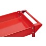 Carrito de herramientas de taller 2 uds 2 estantes rojo 100 kg de vidaXL, Carretillas de carga - Ref: Foro24-140155, Precio: ...