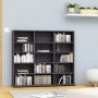 Gray plywood CD shelf 102x23x89.5 cm by vidaXL, CD and DVD storage - Ref: Foro24-801789, Price: 63,78 €, Discount: %