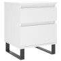 White plywood nightstand 40x35x50 cm by vidaXL, Nightstands - Ref: Foro24-830684, Price: 53,85 €, Discount: %