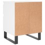 White plywood nightstand 40x35x50 cm by vidaXL, Nightstands - Ref: Foro24-830684, Price: 53,85 €, Discount: %